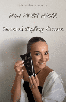 Darshana styling cream video